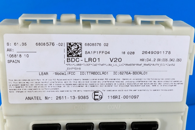 Styreenhet diverse til BMW X5 2013-2018 (F15) (F15) (BMW|6 808 576|)