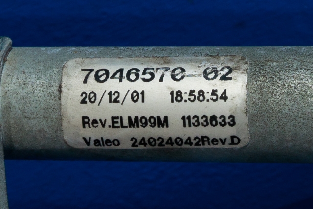 Viskermotor frontrute komplett m/overføring til BMW X5 2000-2006 (E53) (E53) (BMW|2 401 267|)