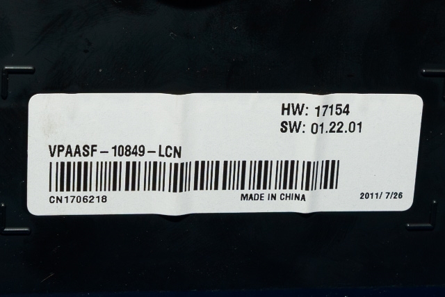 Instrumentpanel til Nissan Qashqai 2010-2014 (Type I, Fase 2)  (NISSAN|24810-BR51D|)