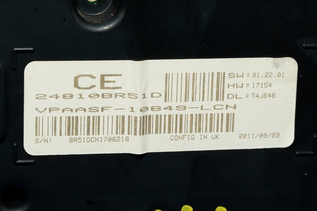 Instrumentpanel til Nissan Qashqai 2010-2014 (Type I, Fase 2)  (NISSAN|24810-BR51D|)