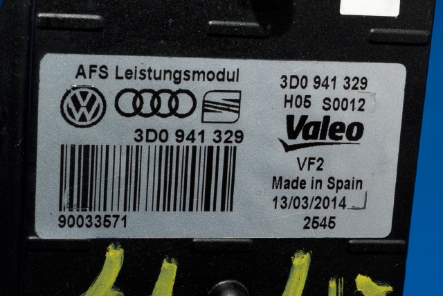 Styreenhet diverse til VW Golf VII 2012-2017 (Fase 1)  (VAG|3D0 941 329|)