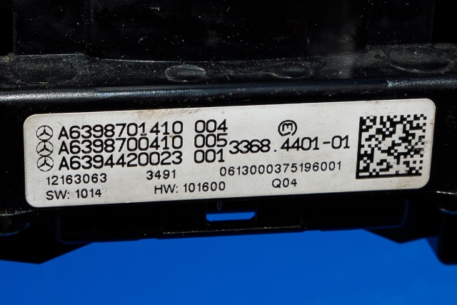 Bryter diverse til Mercedes Vito/Viano 2010-2014 (Fase 2) (W639) (W639) (MERCEDES|A 639 870 14 10|)