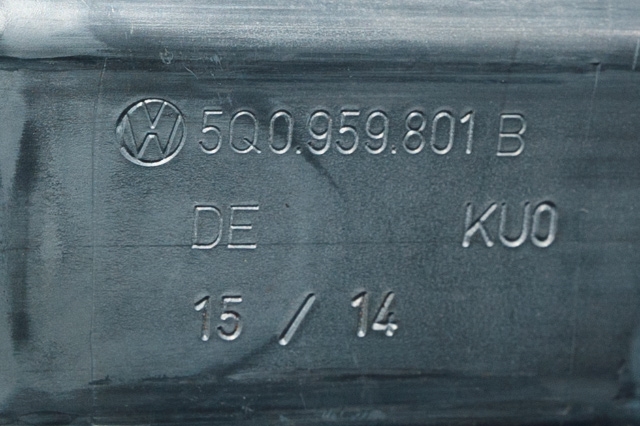 Ruteheis, kun motor, venstre foran til VW Golf VII 2012-2017 (Fase 1) (VAG|5Q0 959 801 B|)