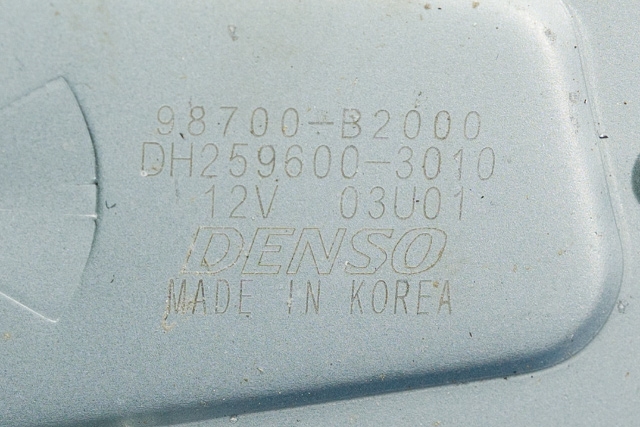 Viskermotor bakrute til Kia Soul 2014-2019 (Type II)  (DENSO|259600-3010|98700-B2000|)