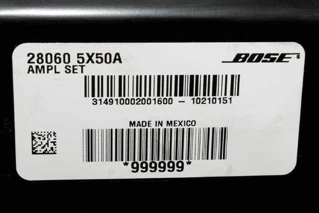 Bilstereo forsterker til Nissan Navara 2010-2015 (Fase 2) (D40) (D40) (NISSAN|28060-5X50A|)