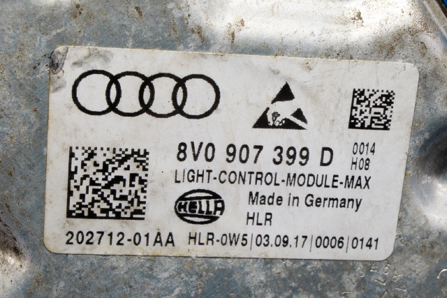 Styreenhet xenon/ballast til VW Golf VII 2017-2020 (Fase 2)  (VAG|8V0 907 399 D|)
