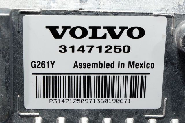 Parkeringskamera foran til Volvo V60/V60 CC 2013-2018 (Type I, Fase 2)  (VOLVO|31471250|)