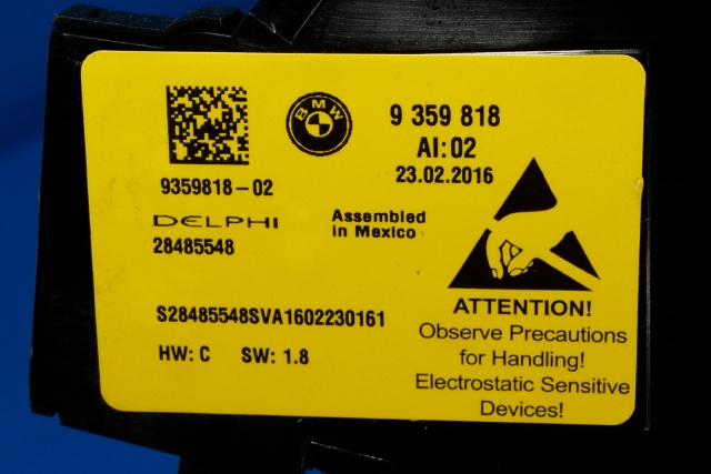 Bryter diverse til BMW X5 2013-2018 (F15) (F15) (BMW|9 359 818|)