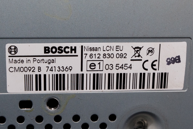 Bilstereo navigasjon til Nissan Qashqai 2010-2014 (Type I, Fase 2) (NISSAN|25915-BH20C|)