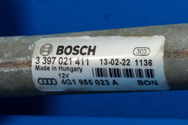 Viskermotor frontrute komplett m/overføring til Audi A6 2011-2014 (Type IV, Fase 1) (C7) (C7) (VAG|4G1 955 023 A|)