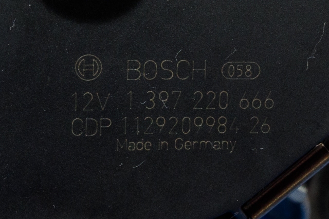 Viskermotor frontrute komplett m/overføring til Mercedes E-Klasse 2009-2013 (Fase 1) (W212) (W212) (BOSCH|1 397 220 666|)