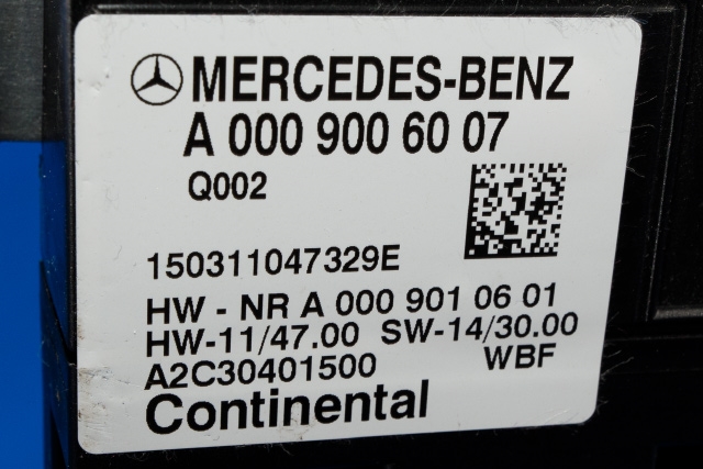 Styreenhet drivstoffpumpe til Mercedes C-Klasse, Coupe/Cab 2015-2018 (Fase 1) (C205) (C205) (MERCEDES|A 000 900 60 07|)