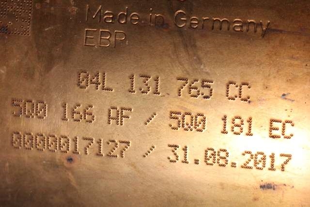 Partikkelfilter til VW Golf VII 2017-2020 (Fase 2)  (VAG|04L 131 765 CC|)