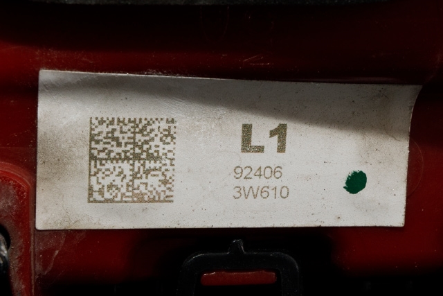 Baklykt høyre indre til Kia Sportage 2010-2016 (Type III)  (KIA|92406-3W610|)
