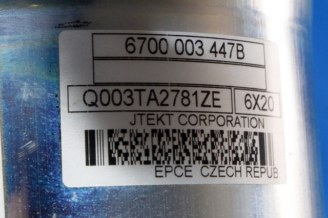 Rattaksel elektrisk servo til Renault Clio 2016-2019 (Type IV, Fase 2)  (JEKT|Q003TA2781ZE|6700 003447-B|)