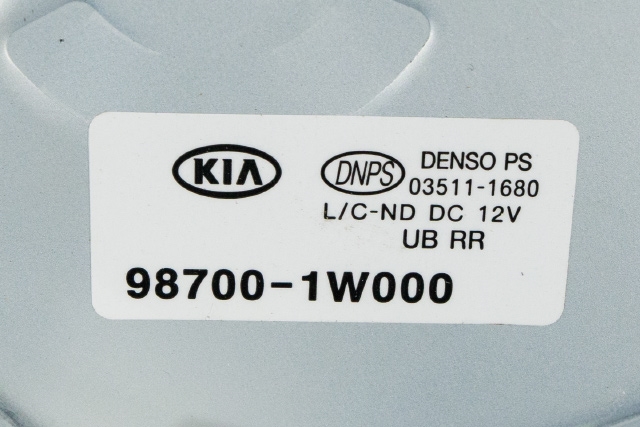 Viskermotor bakrute til Kia Rio 2011-2017 Type III  (KIA|98700-1W000|)