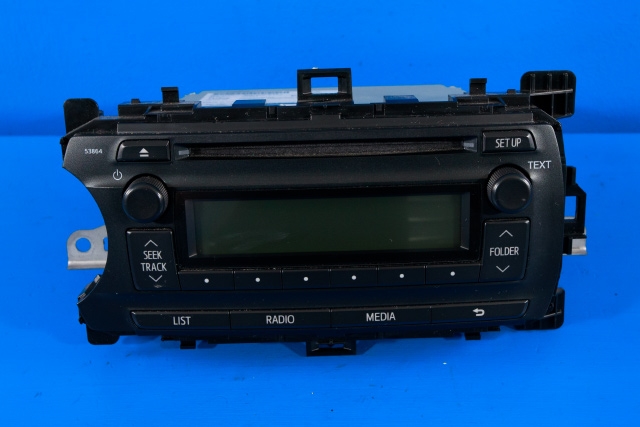 Bilstereo til Toyota Yaris, 2012-2014 (Type III, Fase 1)  (TOYOTA|86120-0D640)