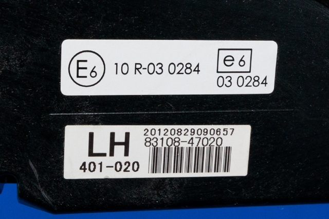 Instrument head-up display (HUD) til Toyota Prius 2009-2016 (Type III) (COMBI) (COMBI) (TOYOTA|83108-47020|)