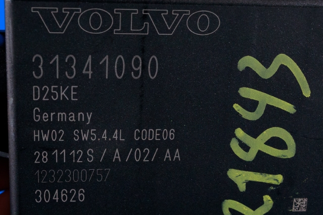 Styreenhet parkering til Volvo V60 2010-2013 (Type I, Fase 1)  (VOLVO|31341090|)