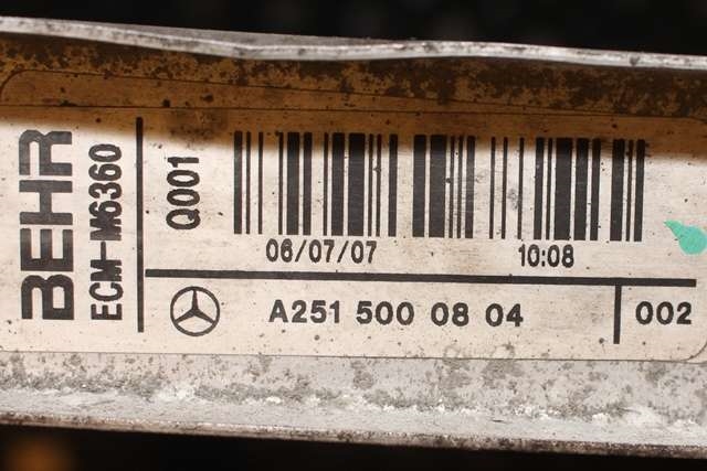 Radiator (automat gir) til Mercedes GL 2006-2012 (X164) (X164) (BEHR|ECM-M6360|A 251 500 08 04|)