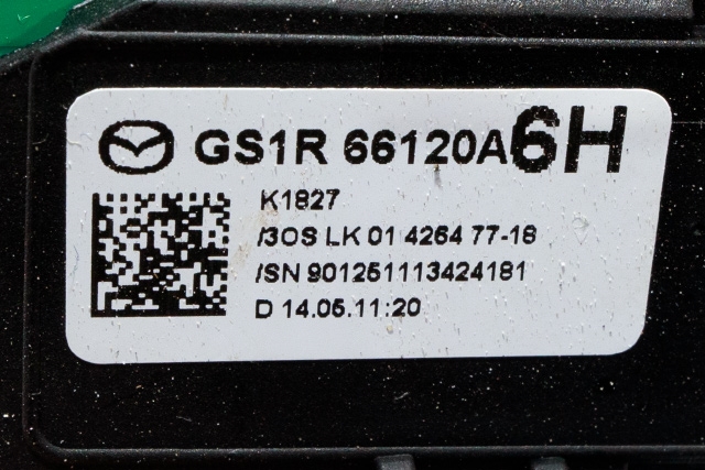 Bryter combi til Mazda 6 2010-2013 (Type II, Fase 2) (MAZDA|GS1R-66120A6H|)