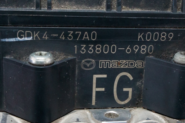 ABS sentral til Mazda 6 2010-2013 (Type II, Fase 2) (DENSO|133800-6980|GDK4-43-7A0|)