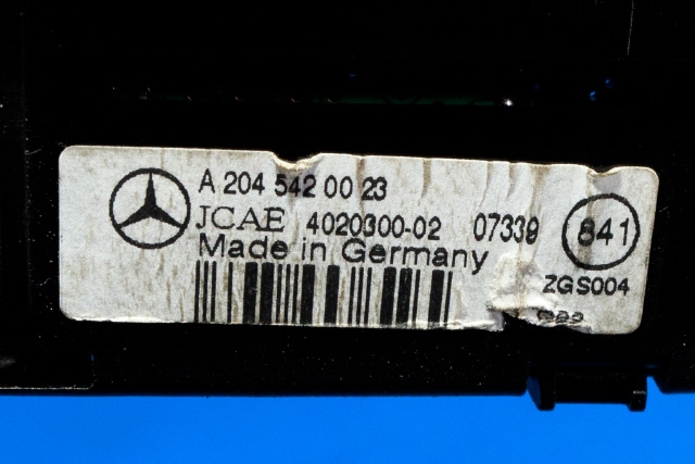 Instrument diverse til Mercedes C-Klasse 2007-2011 (Fase 1) (W204) (W204) (MERCEDES|A 204 542 00 23|)