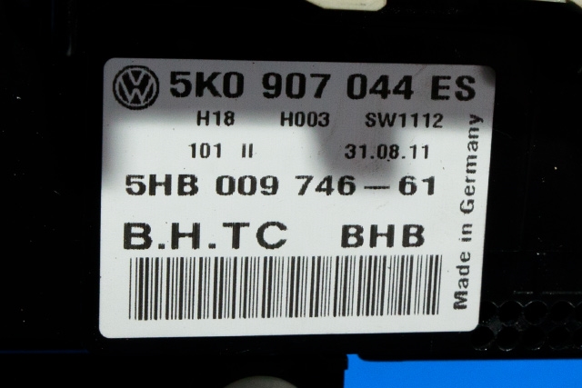 Varmeapparat betjening til VW Passat 2011-2015 (B7) (B7) (VAG|5K0 907 044 ES|)