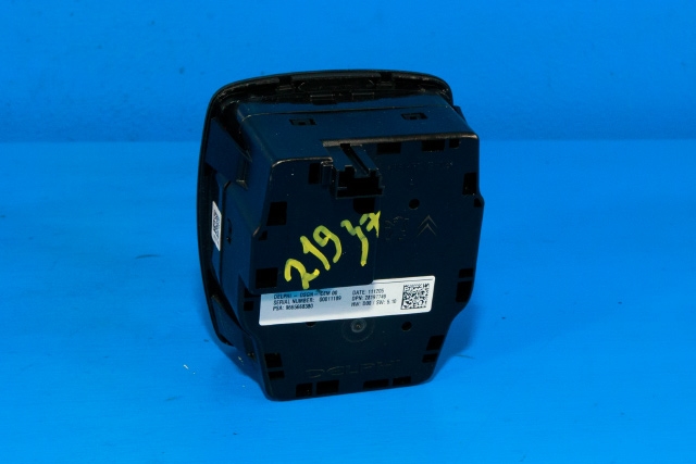 Bilstereo navigasjon betjeningspanel til Peugeot 508 2011-2014 (Type I, Fase 1)  (PEUGEOT|96 656683 80|)