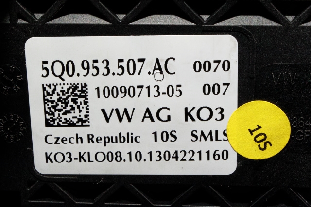 Bryter combi til Škoda Octavia 2013-2016 (Type III, Fase 1)  (VAG|5Q0 953 507 AC|)