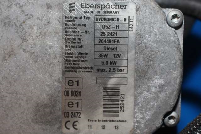Dieselvarmer til Hyundai i40 2012-2017 (EBERSPRACR|264491FA|)