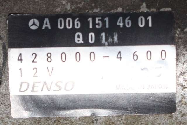 Starter diesel til Mercedes C-Klasse 2007-2011 (Fase 1) (W204) (W204) (DENSO|428000-4600|A 006 151 46 01|)