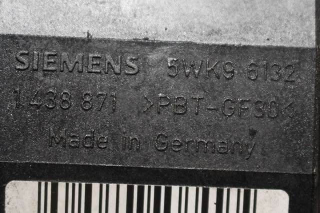 Luftmengde/luftmassemåler til BMW X5 2000-2006 (E53) (E53) (SIEMENS|5WK9 6132|1 438 871|)