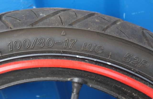 MC, Framhjul til MC Honda CBR125R 2011-2016  (100 X 80 R 17"|)