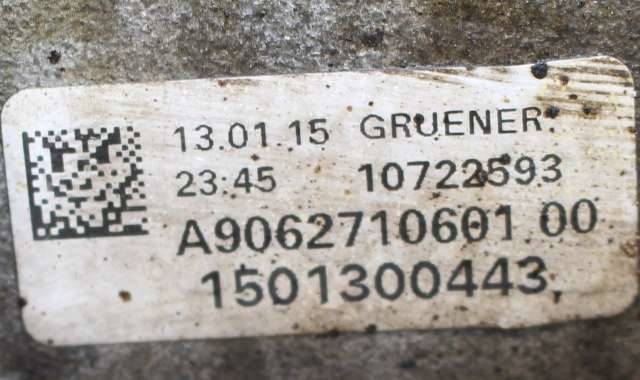 Girkasse automat til Mercedes Sprinter 2013-2018 (Fase 2) (906) (906) (MERCEDES|722.908|)