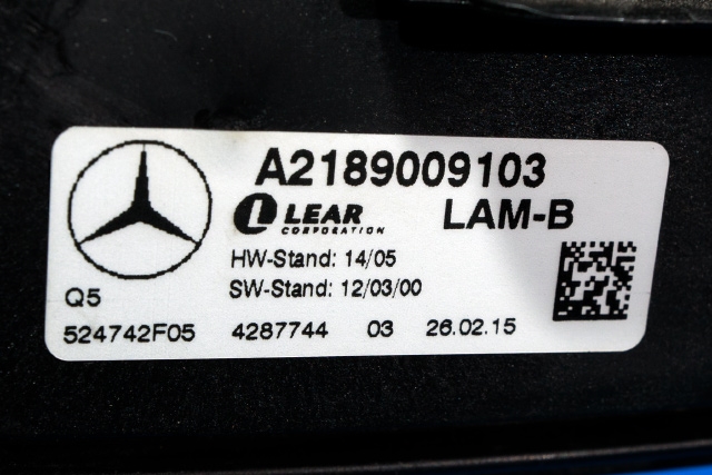 Styreenhet LED til Mercedes B-Klasse, electric drive 2014-2018 (W242) (W242) (MERCEDES|A 218 900 91 03|)