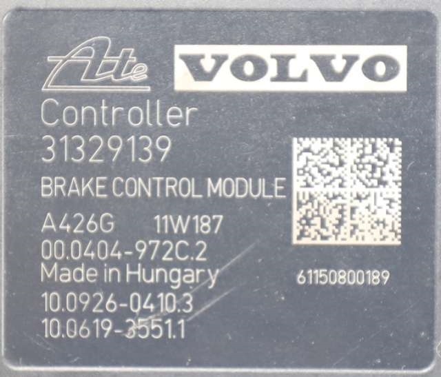 ABS sentral til Volvo XC70 2008-2013 (Type II, Fase 1)  (VOLVO|P31329139|)