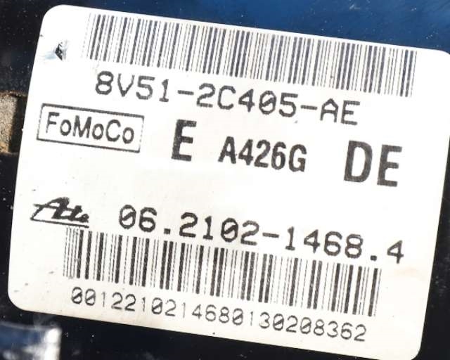 ABS sentral til Ford Fiesta 2008-2012 (Type VI, Fase 1) (FORD|8V51-2C405-AE|)