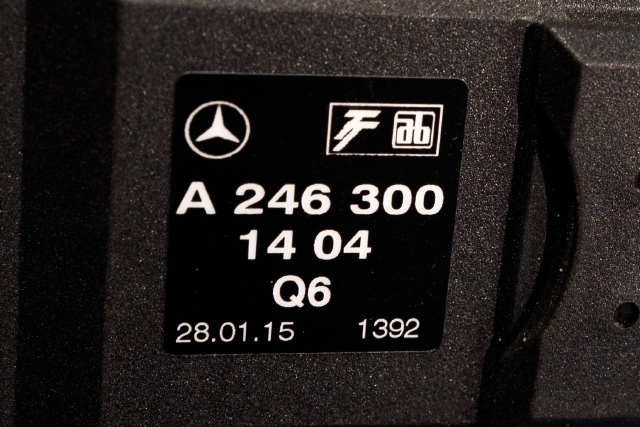 Pedal gass til Mercedes B-Klasse, electric drive 2014-2018 (W242) (W242) (MERCEDES|A 246 300 14 04|)