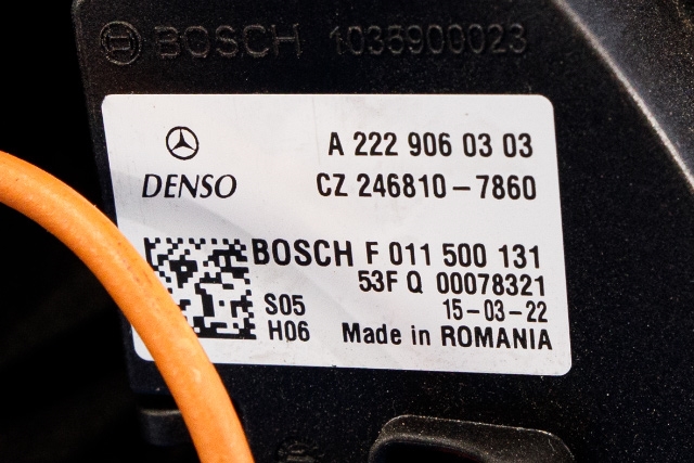 Varmeapparat motor til Mercedes B-Klasse, electric drive 2014-2018 (W242) (W242) (MERCEDES|A 246 906 16 01|)