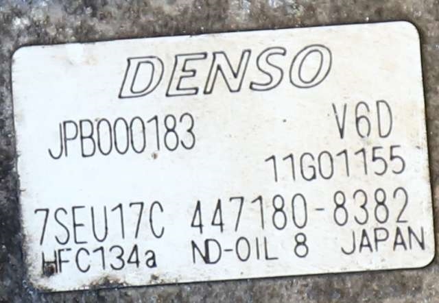 Aircondition kompressor til Land Rover Range Rover Sport 2005-2013  (DENSO|447180-8382|JPB000183|)