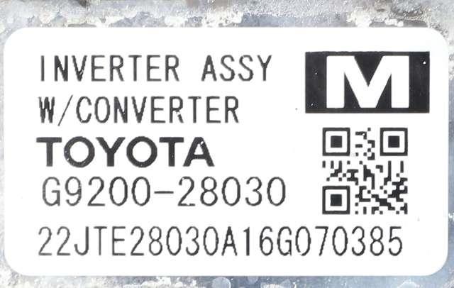 Inverter hybrid til Toyota Prius +7 2012-2020 (Type III) (stasjonsvogn) (stasjonsvogn) (TOYOTA|G9200-28030|)