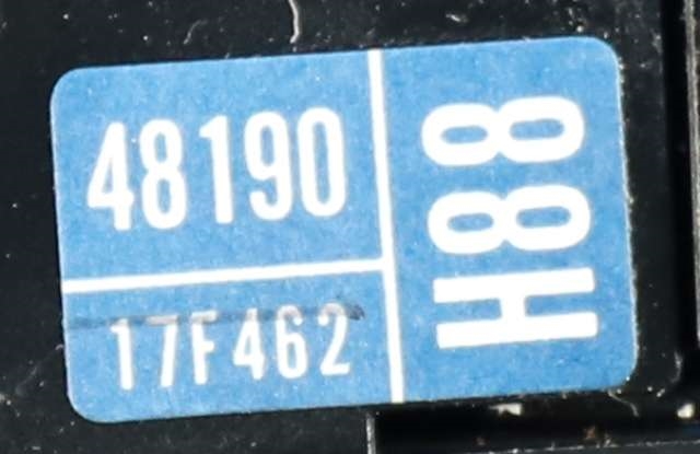 Bryter visker til Toyota RAV4 2009-2013 (Type III, Fase 2) (TOYOTA|17F462-48190|)
