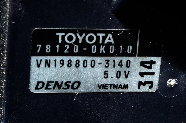 Pedal gass til Toyota Hilux 2006-2011 (DENSO|198800-3140|78120-0K010|)