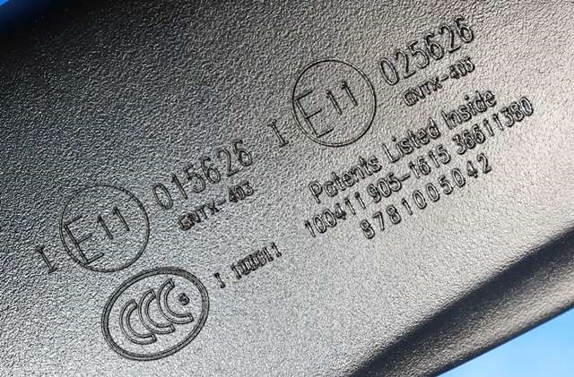 Speil innvendig til Toyota RAV4 2009-2013 (Type III, Fase 2)  (TOYOTA|87810-05042|)