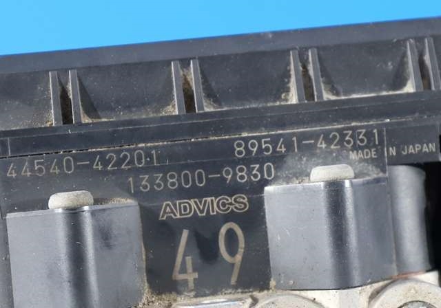 ABS sentral til Toyota RAV4 2009-2013 (Type III, Fase 2)  (ADVICS|133800-9830|44540-42201|)