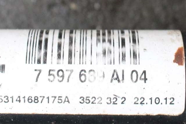 Drivaksel venstre bak, diesel/automat til BMW 3-Serie 2012-2018 (F30/F31/F34) (F30/F31/F34) (BMW|7 597 689|)