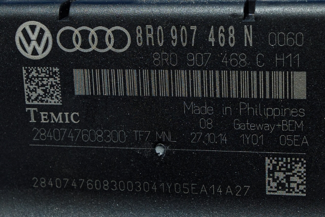 Styreenhet diverse til Audi A4 2007-2014 (Type IV) (B8) (B8) (VAG|8R0 907 468 N|)