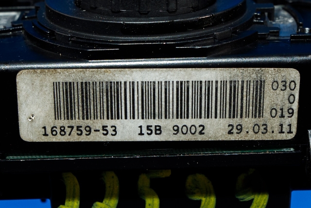 Varmeapparat betjening til Škoda Octavia 2009-2013 (Type II, Fase 2) (HELLA|5HB 009 752-43|3T0 820 047 AA|)