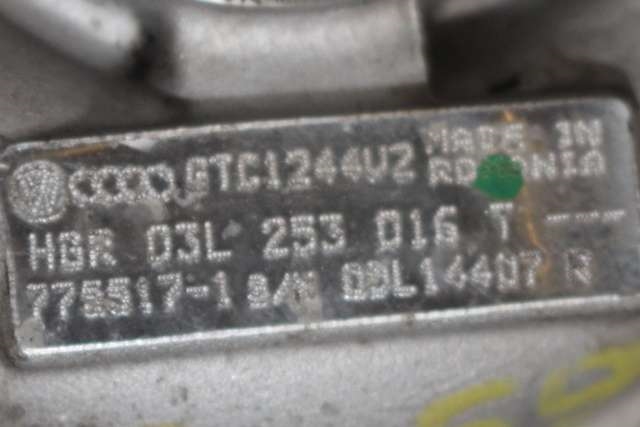 Turbo til Škoda Octavia 2009-2013 (Type II, Fase 2) (GARRETT|GTC1244V2|03L 253 016 T|)